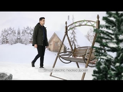 Ζεσταμένα χειμερινά ρούχα Πολυέστερ Ζεσταμένα μπουφάν για snowboard