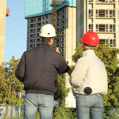 Εξατμιστικό κλιματιζόμενο σακάκι εναλλασσόμενου ρεύματος μανικιών ενδυμασίας μακρύ για το καλοκαίρι